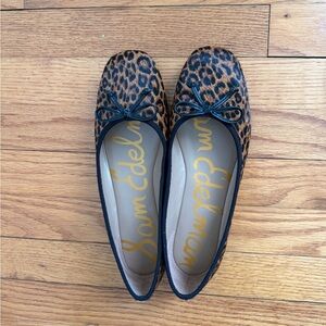 Sam Edelman Leopard Ballet Flats